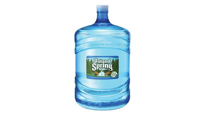 Order Poland Spring Natural Spring Water New Bottle food online from Route 7 Food Mart store, Norwalk on bringmethat.com