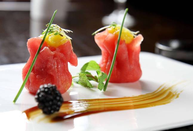 Order Tuna Dumpling food online from Osushi Japanese Restaurant store, Ardmore on bringmethat.com
