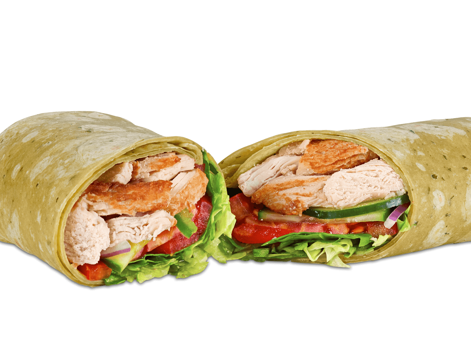 Order Savory Rotisserie-Style Chicken Caesar Signature Wrap food online from SUBWAY® store, Hercules on bringmethat.com