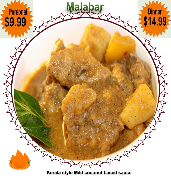 Order L-Malabar Curry food online from Dakshin Indian Bistro - N Hamilton Rd store, Columbus on bringmethat.com