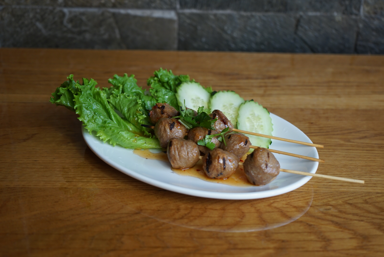 Order Grilled Meatballs food online from Lers Ros store, San Francisco on bringmethat.com