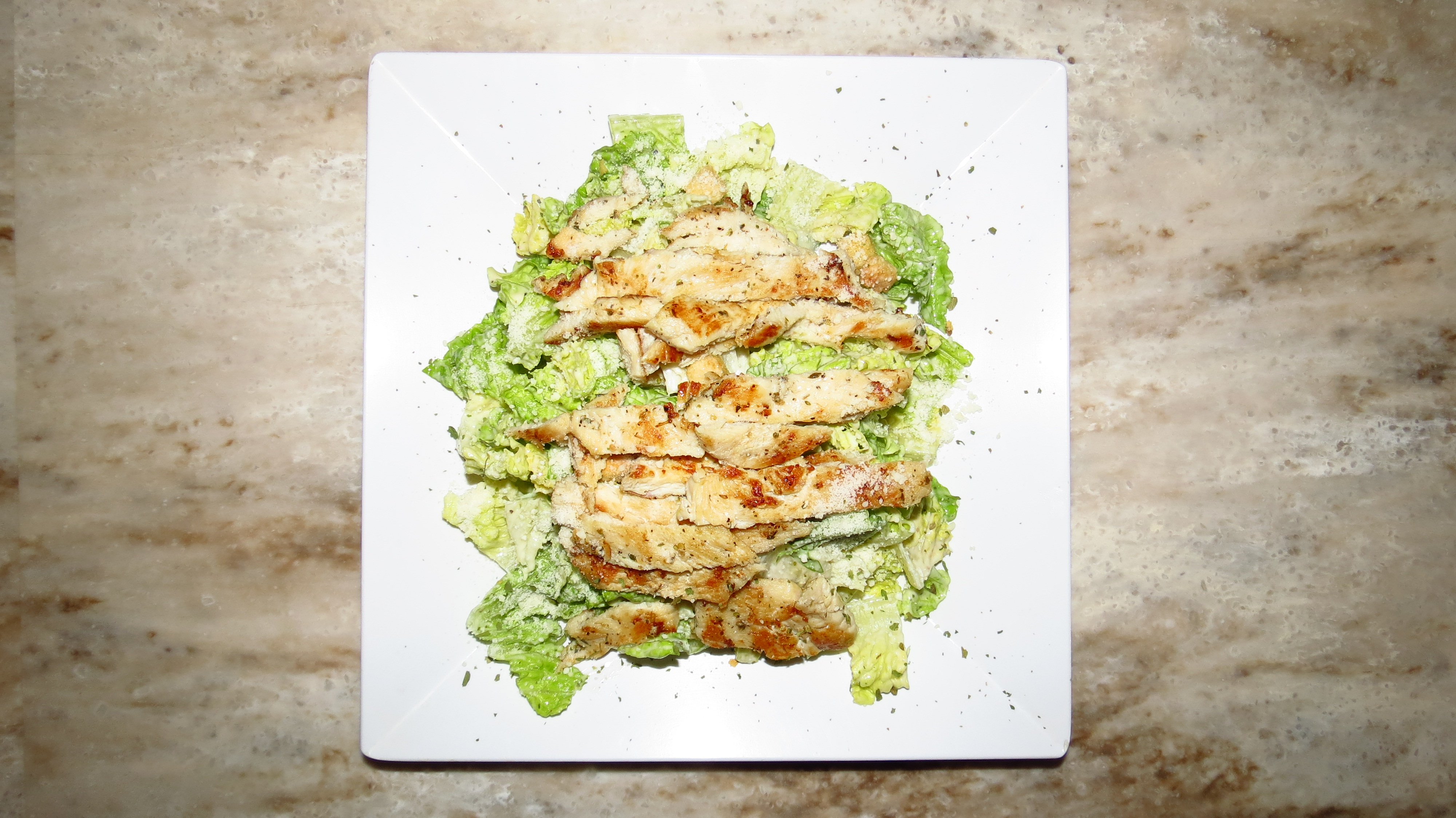 Order Chicken Caesar Salad food online from Tropix Bar & Lounge store, Rego Park on bringmethat.com