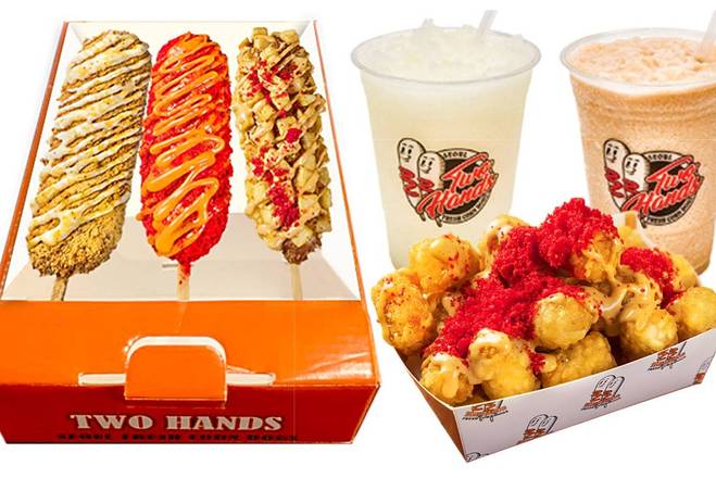 Order Combo Set food online from Two Hands Corn Dogs store, Las Vegas on bringmethat.com