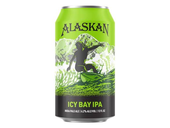 Order Alaskan Icy Bay IPA - 6x 12oz Cans food online from Bear Creek Spirits & Wine store, Colleyville on bringmethat.com