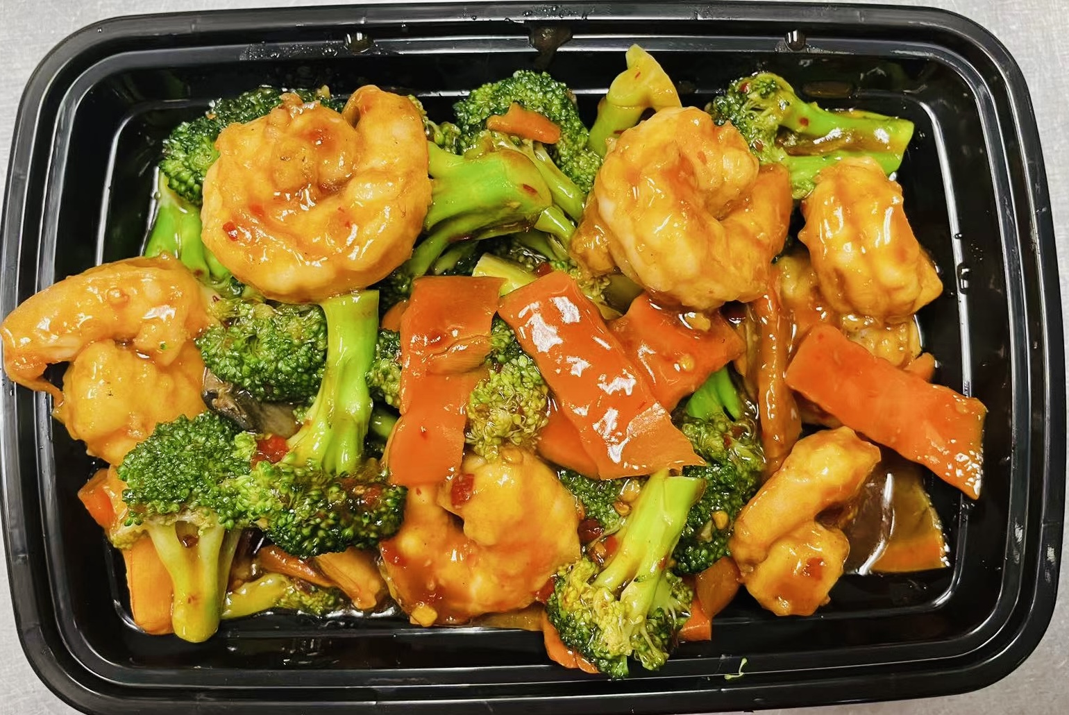 Order SF6. Hunan Shrimp food online from Tea House store, Charlottesville on bringmethat.com
