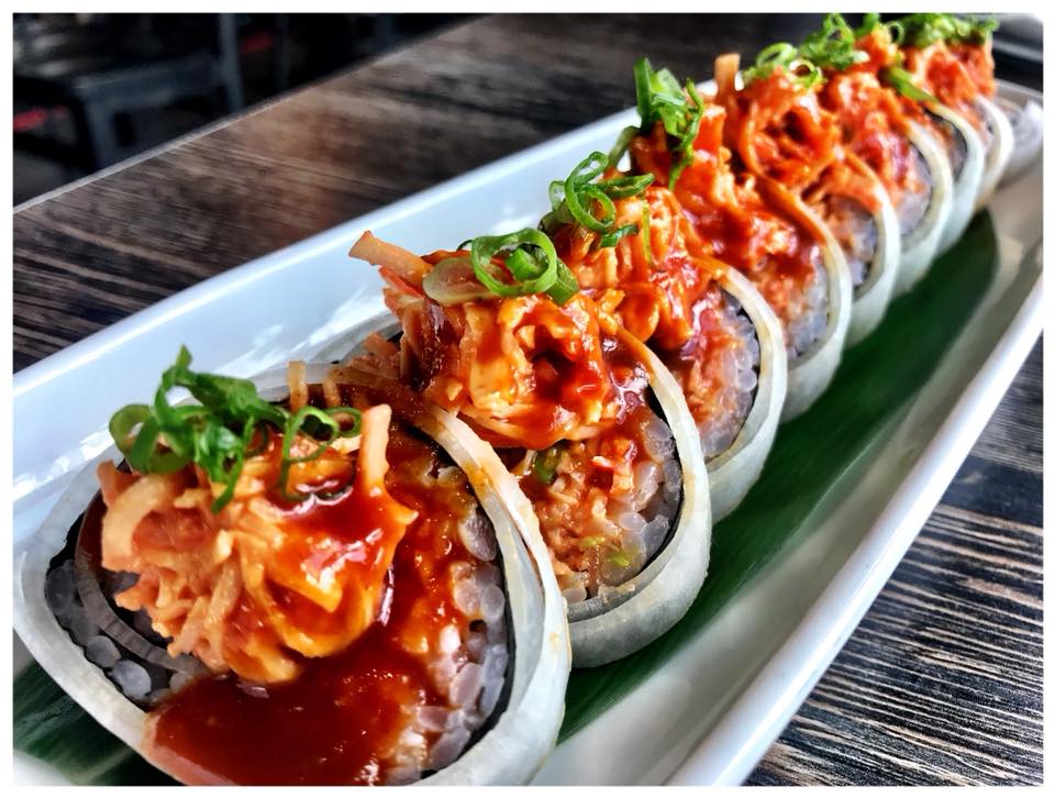 Order Spicy Tuna Roll food online from Sushi Marquee store, Frisco on bringmethat.com