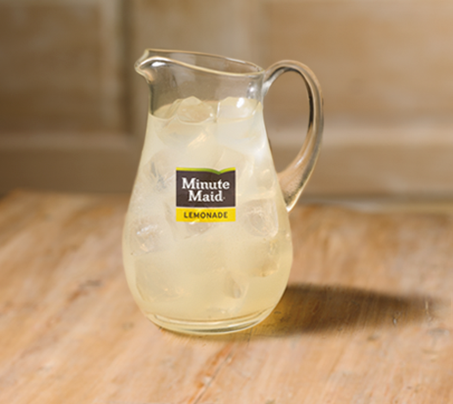 Order Gallon of Minute Maid® Lemonade food online from Church Chicken store, El Centro on bringmethat.com