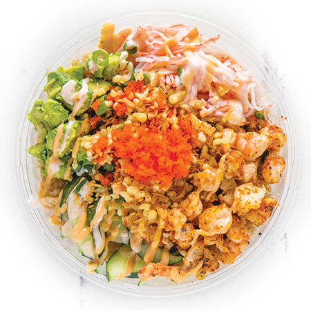 Order 3. Hula Poke Bowl food online from Poke Bros Naperville store, Naperville on bringmethat.com