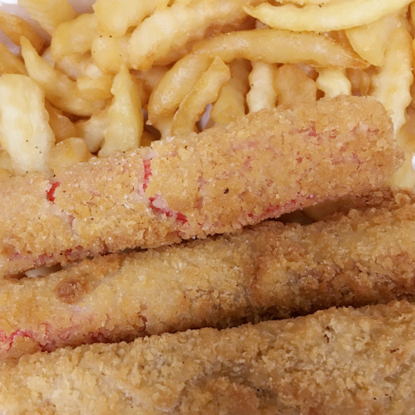Order 5 Fried Crab Sticks Box food online from Tasty Carryout store, Hyattsville on bringmethat.com