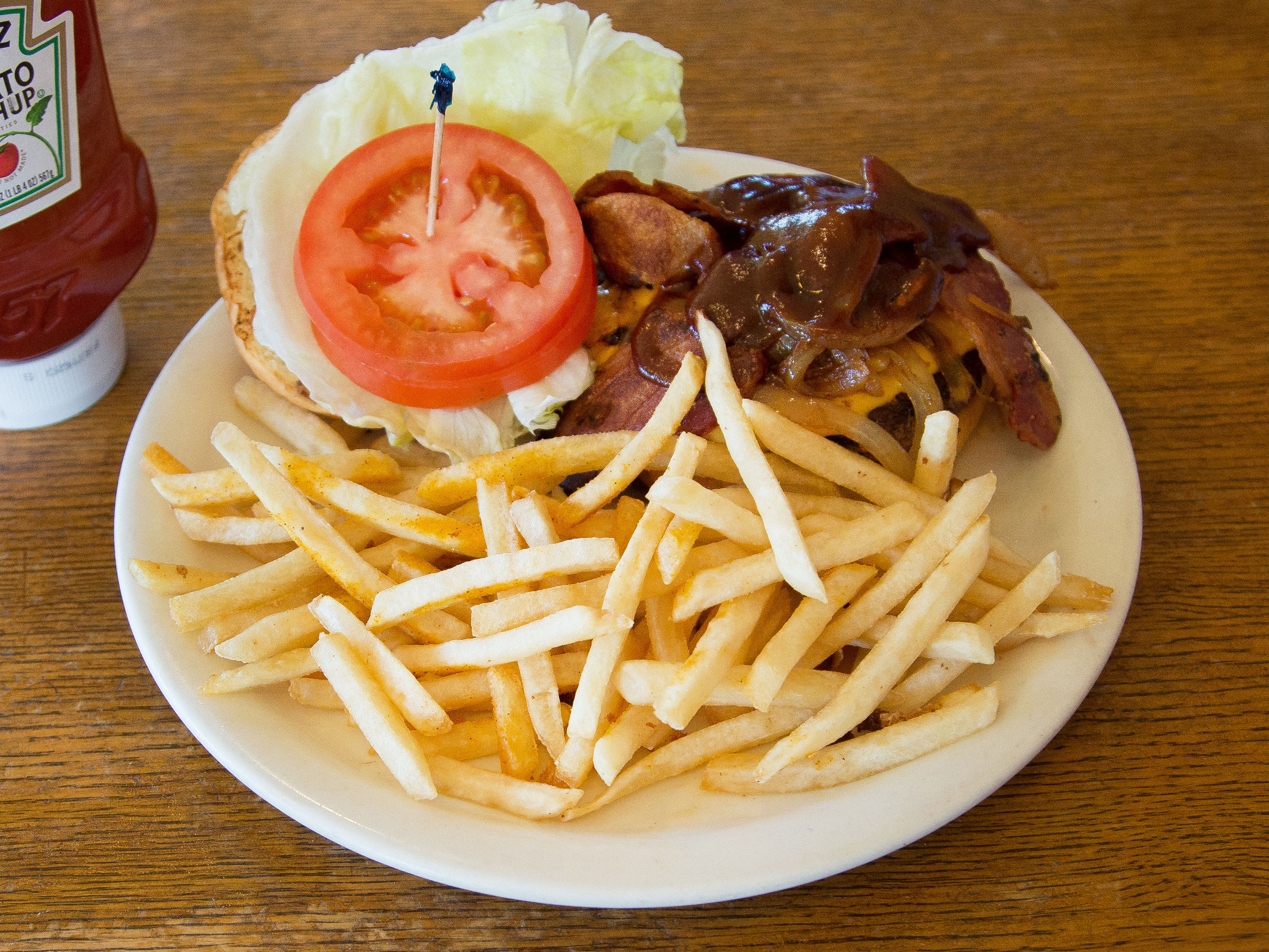 Order Pulled Pork Sandwich food online from Old Susana Cafe store, Simi Valley on bringmethat.com
