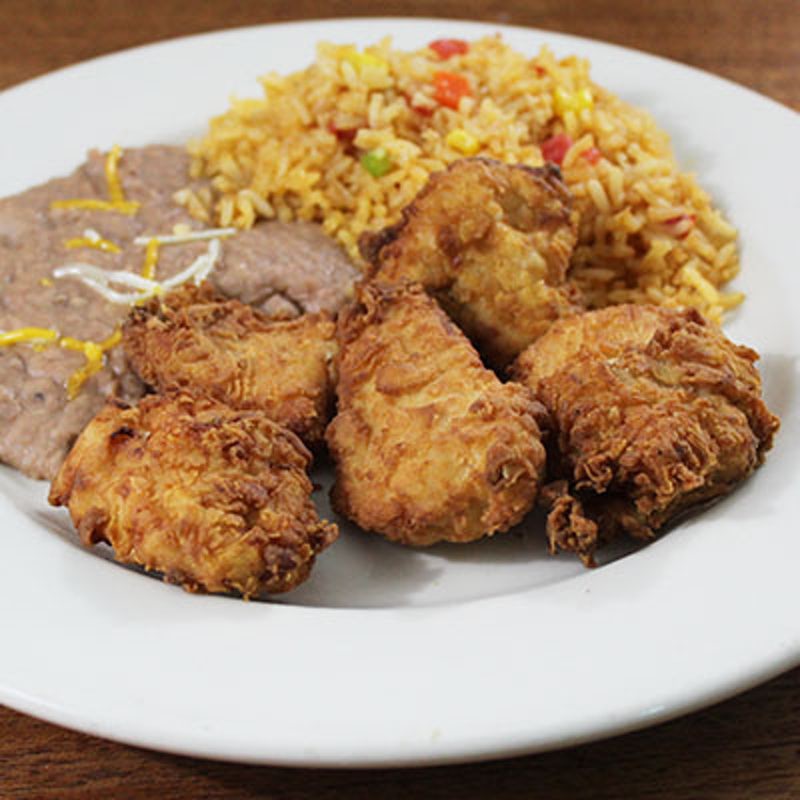 Order Kid's Chicken Nuggets food online from Abuelo's store, Tulsa on bringmethat.com