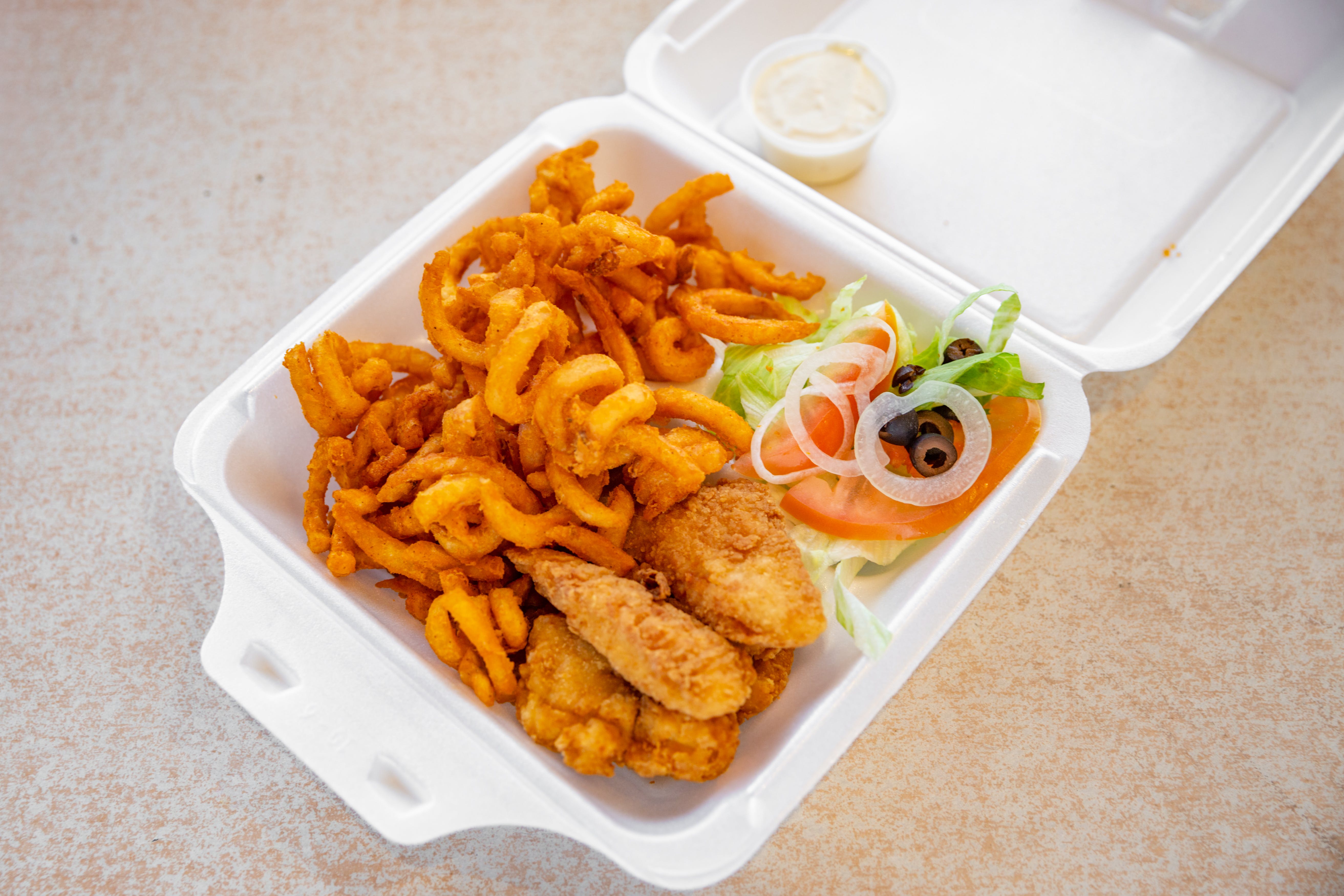 Order Tenders - 5 Pieces food online from Rita Pizza store, Providence on bringmethat.com