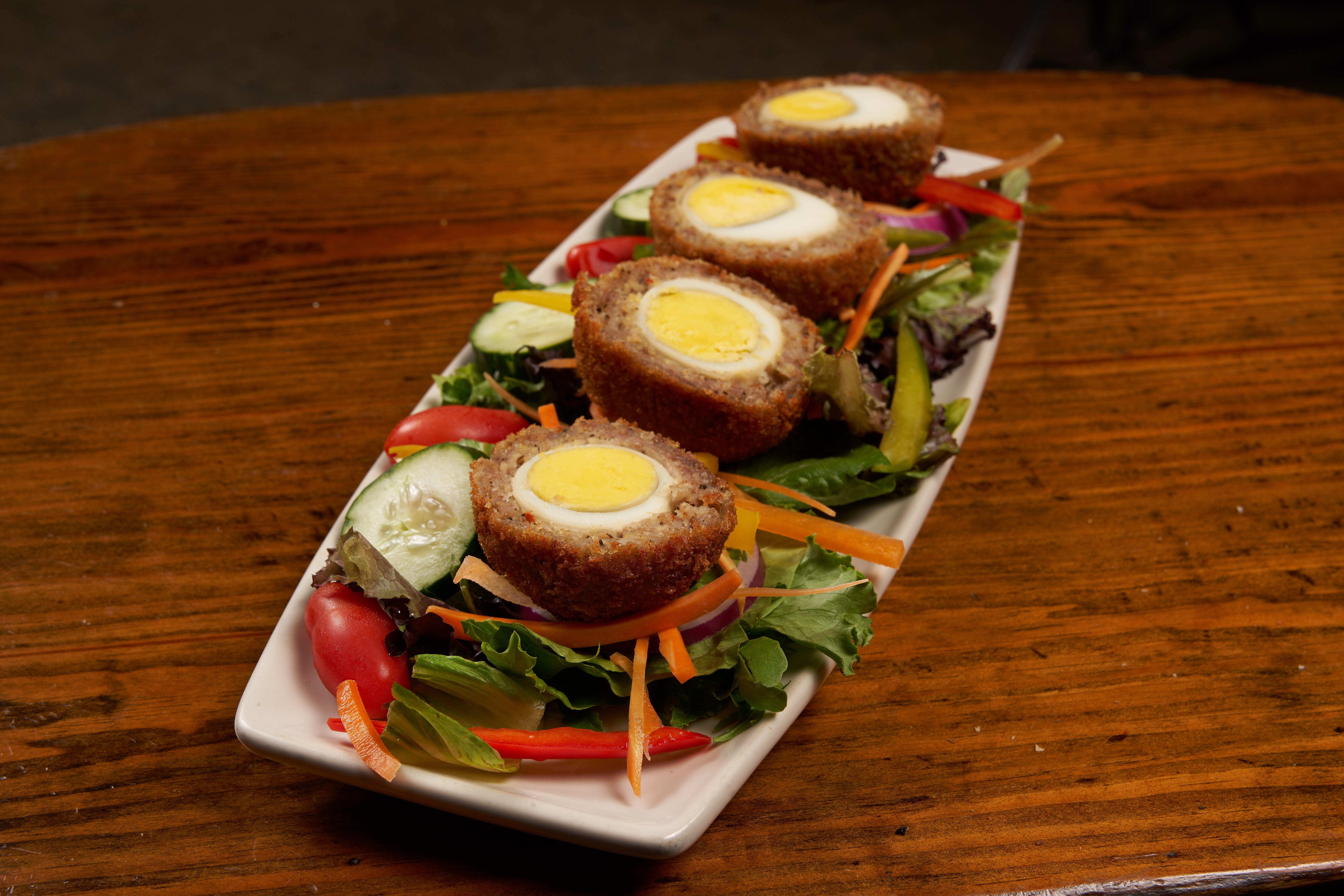 Order Scotch Egg food online from McGonigel's Mucky Duck store, Houston on bringmethat.com