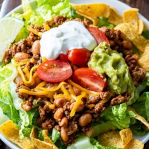 Order Taco Salad food online from Desia Spicy Bites store, Branson on bringmethat.com