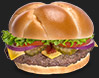 Order 1/3 lb. Gourmet Supreme Steakburger with Cheese food online from Spangles store, Park City on bringmethat.com