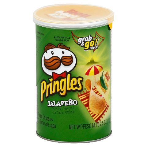 Order Pringles Grab & Go Jalapeno 2.5oz food online from 7-Eleven store, Ellwood City on bringmethat.com