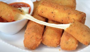 Order Mozzarella Sticks (4) food online from Efes Pizza store, Pittsburgh on bringmethat.com