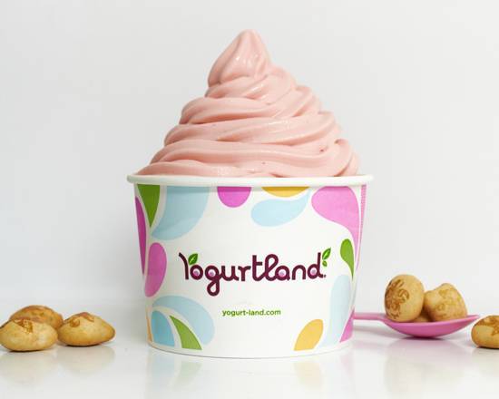 Order Strawberries and Cream food online from Yogurtland store, Henderson on bringmethat.com