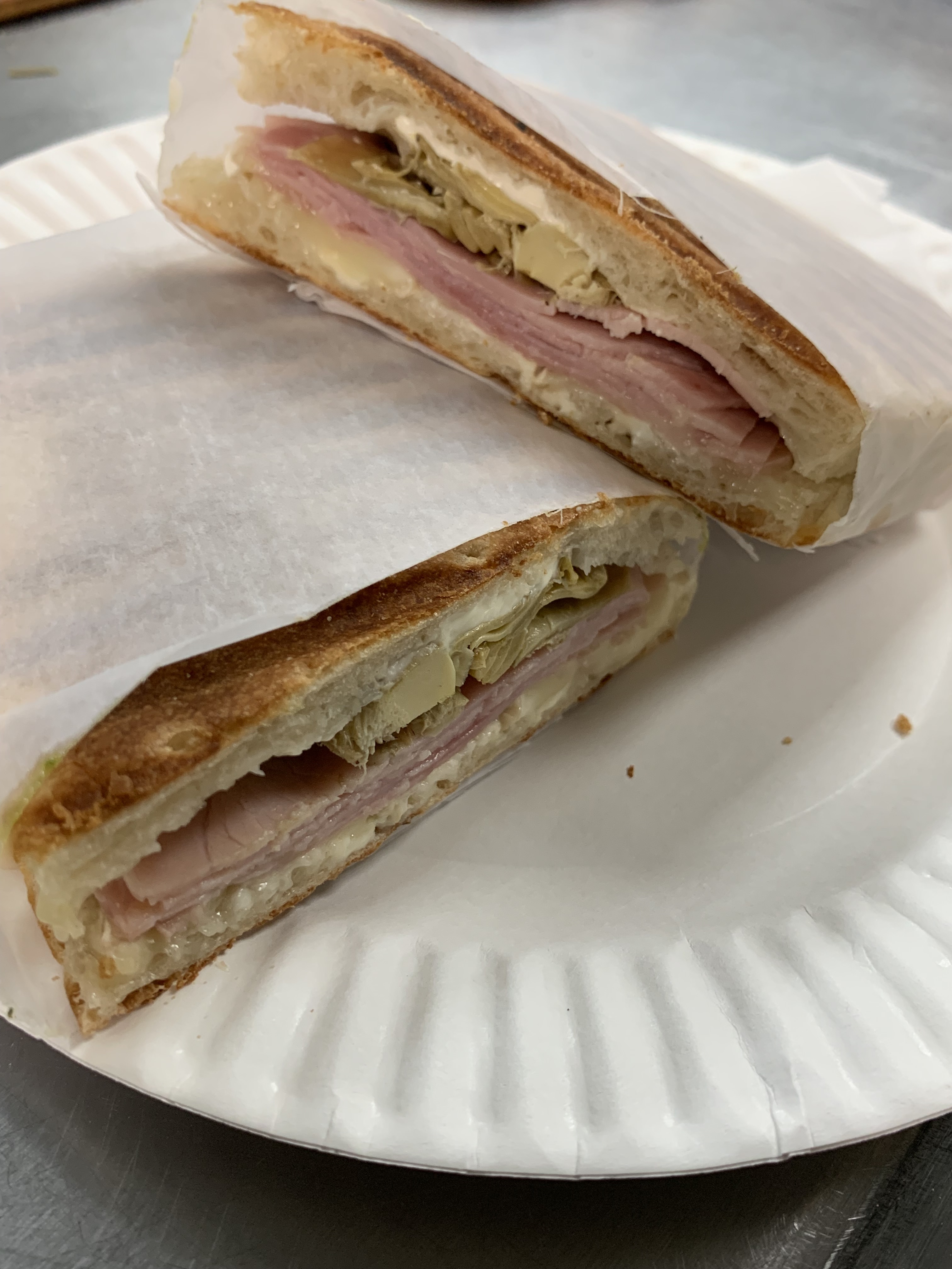 Order Rosmarino Sandwich with Italian ham food online from Il Baretto store, New York on bringmethat.com