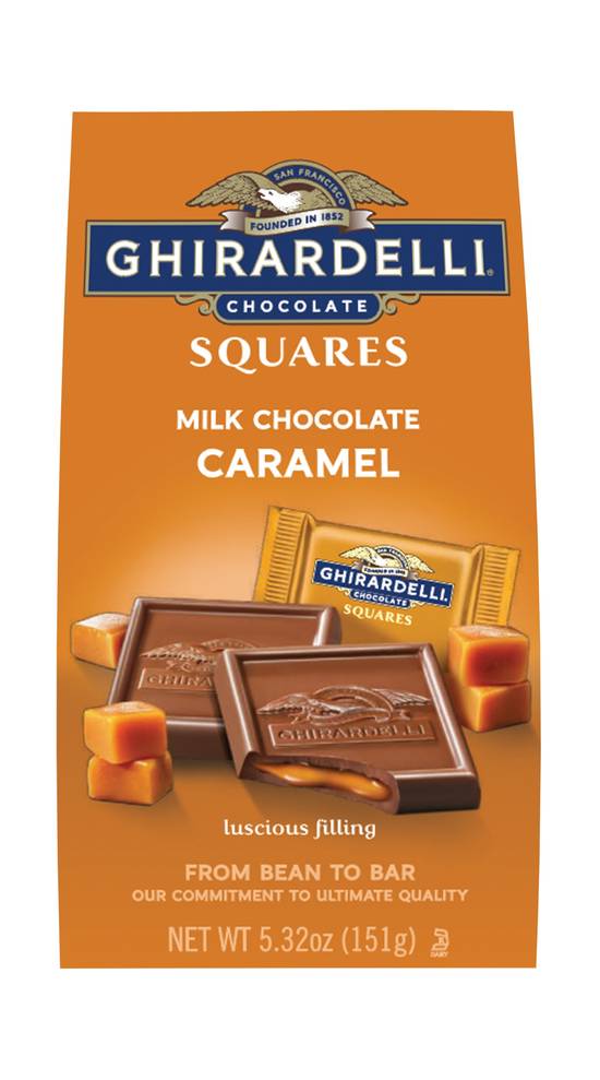 Order Ghirardelli Squares Milk Chocolate With Caramel Filling food online from Cvs store, SAINT CLAIR SHORES on bringmethat.com