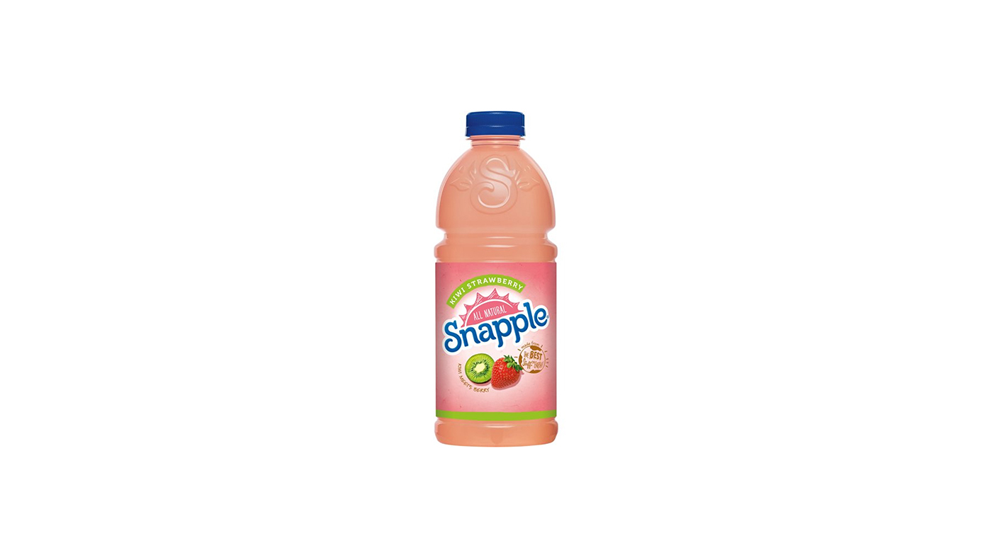 Order Snapple Kiwi Strawberry 32oz food online from Extramile store, San Diego on bringmethat.com