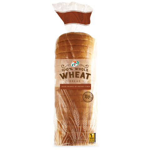 Order 7-Select 100% Whole Wheat Bread 16oz food online from 7-Eleven store, Marshfield on bringmethat.com
