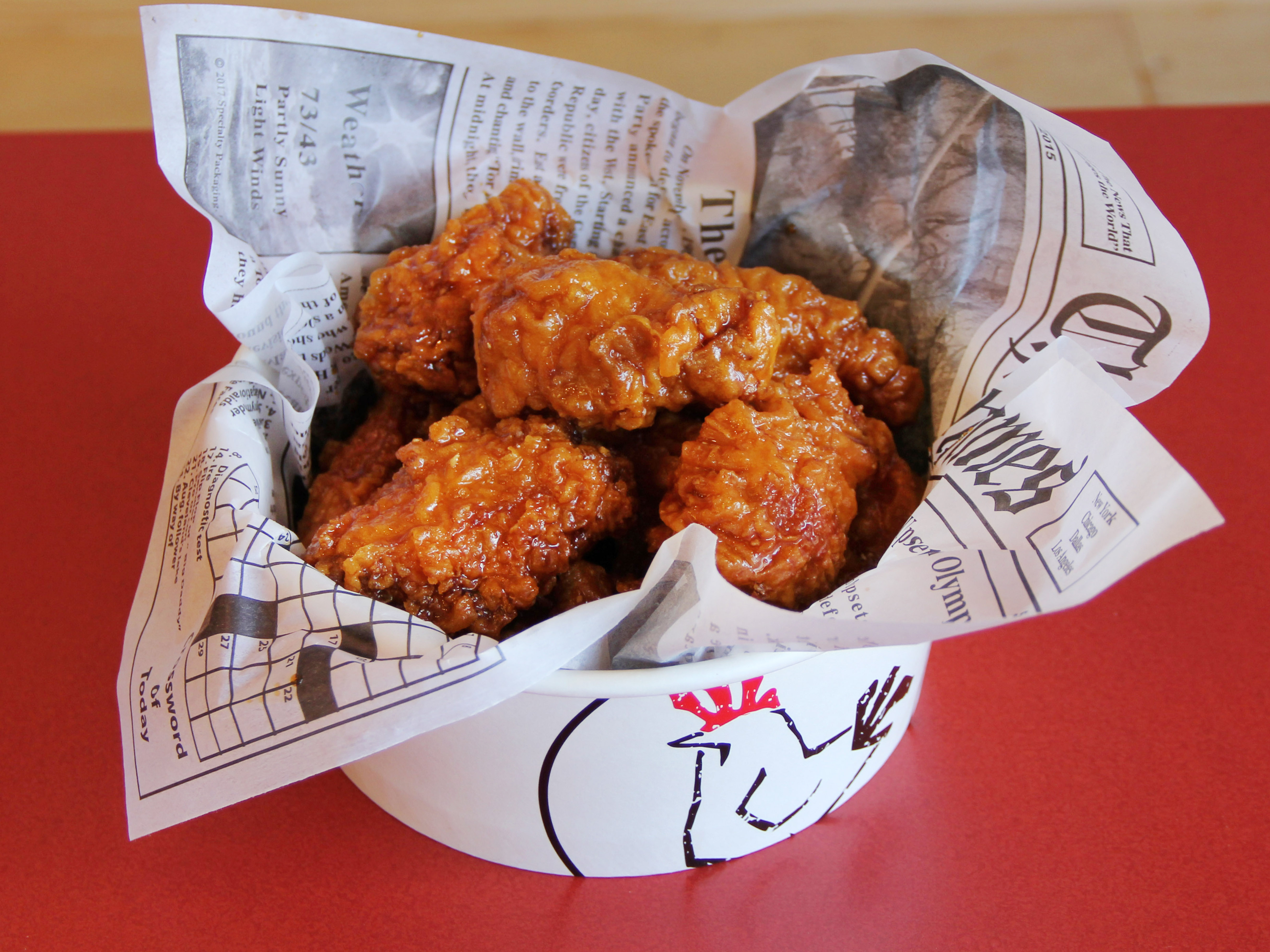 Order Honey Garlic Wings food online from Bb.Q Chicken store, Cherry Hill on bringmethat.com