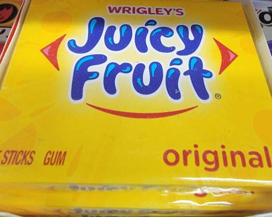 Order Wrigley's juicy fruit  food online from Hub Market & Deli store, San Diego on bringmethat.com