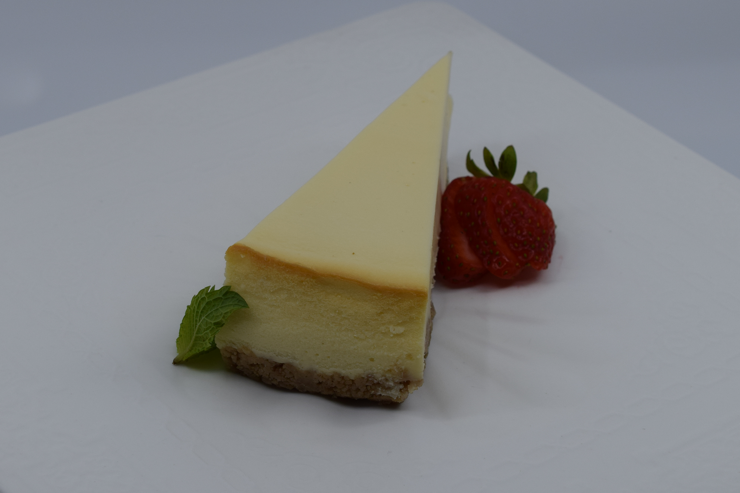 Order Classic New York Style Cheesecake food online from Gaslamp Cheesecake Shoppe store, San Diego on bringmethat.com