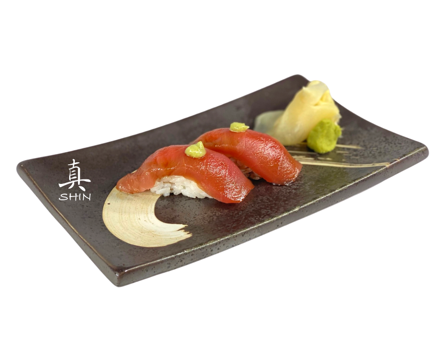 Order Bluefin Tuna Nigiri food online from Shin ramen store, Los Angeles on bringmethat.com