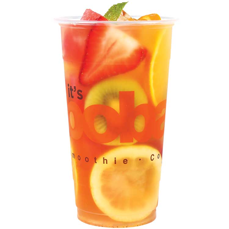 Order Mixed Fruit Tea food online from Boba Time store, Buena Park on bringmethat.com
