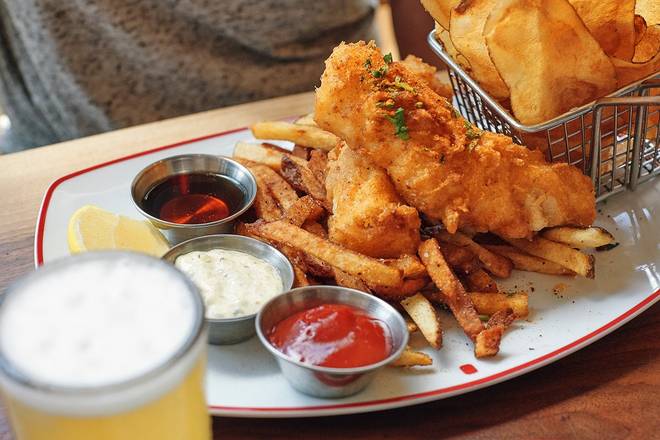 Order Fish & Chips food online from Founding Farmers store, Hunter Mill on bringmethat.com