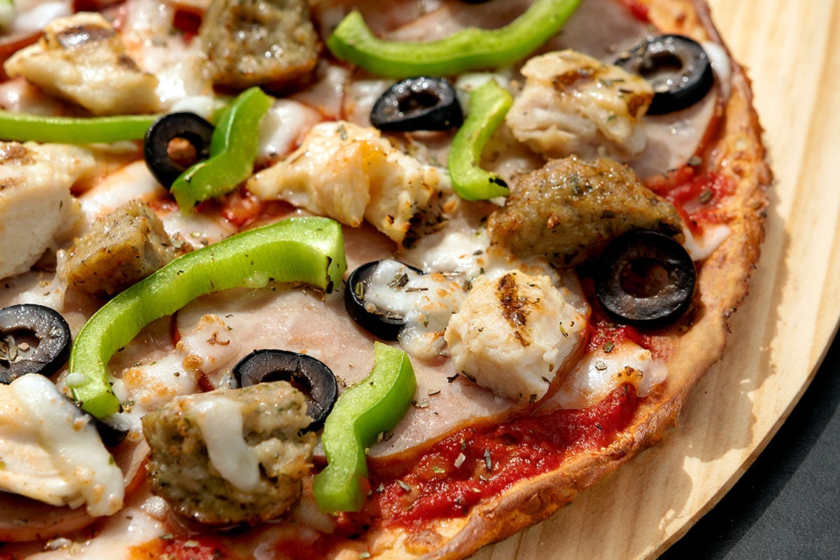 Order Protein Pizza (11-inch) food online from Blaze Pizza store, Cambridge on bringmethat.com