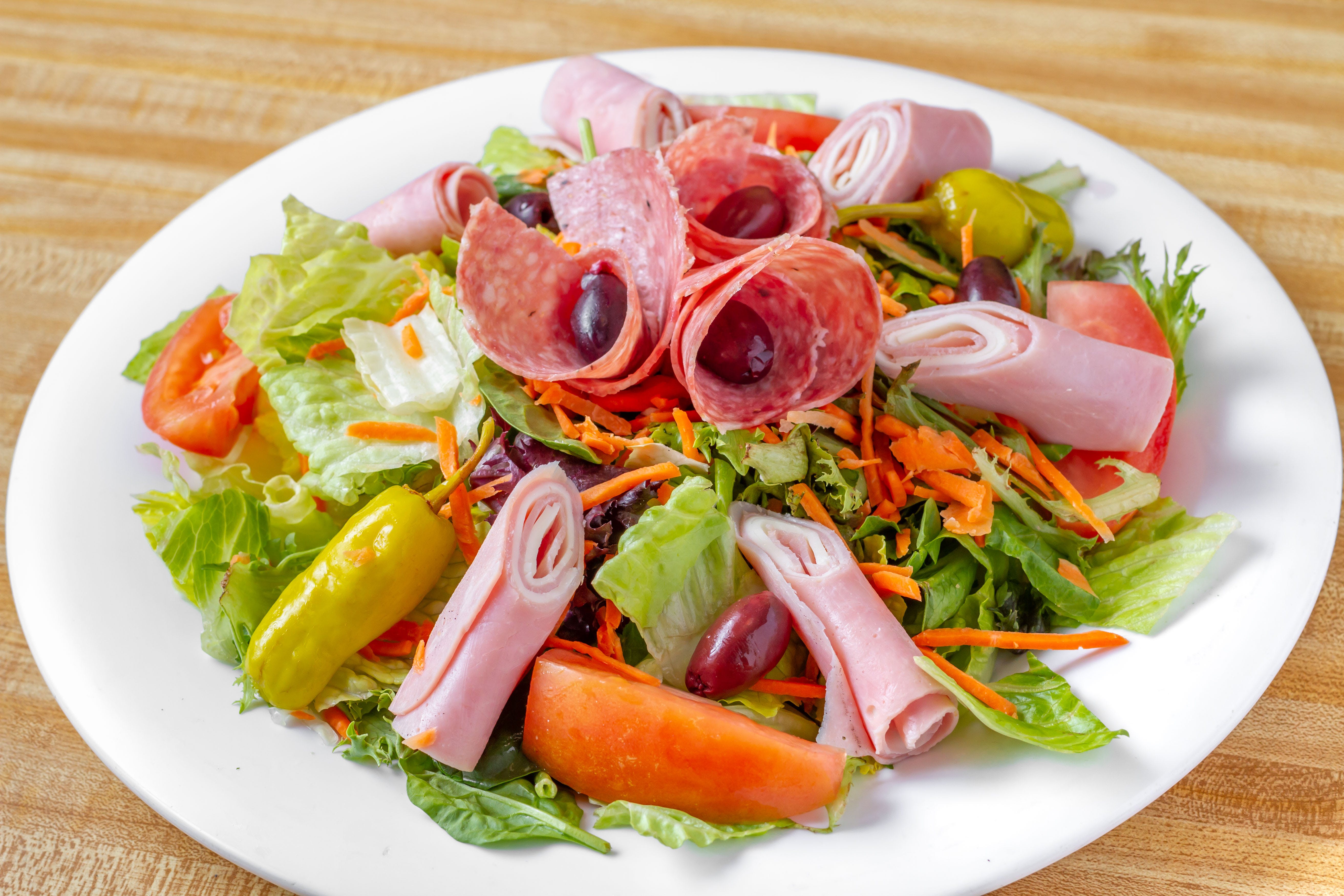 Order Antipasto Salad - Salad food online from Classico Pizzeria store, Westminster on bringmethat.com