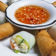 Order 1/2 and 1/2 Rolls food online from Pad Thai Restaurant store, Fairbanks on bringmethat.com