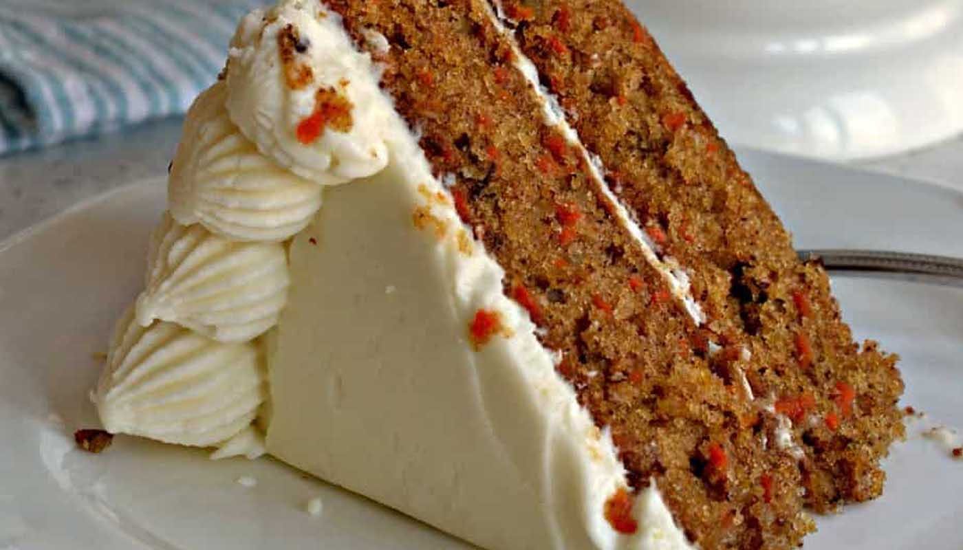 Order Carrot Cake - Dessert food online from De Luca's Pizza store, San Diego on bringmethat.com