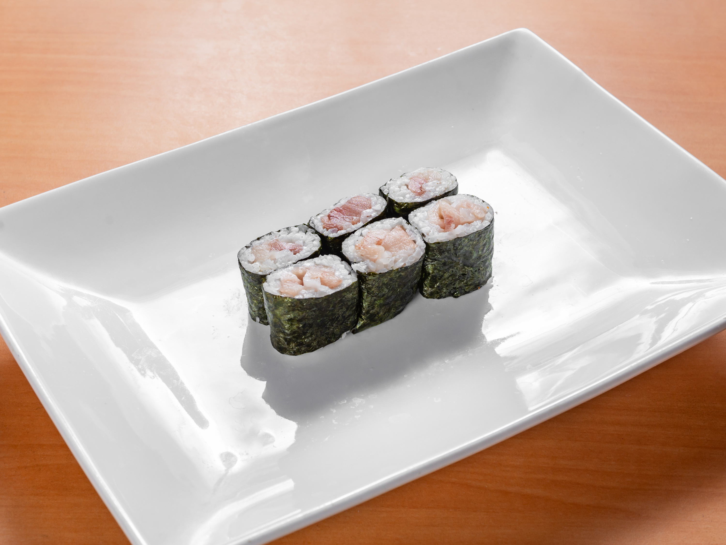 Order Hamachi Maki food online from Blue Pacific Sushi Grill store, Lancaster on bringmethat.com