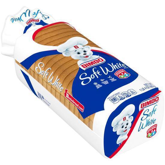 Order Bimbo Soft White Bread (20 oz) food online from ampm store, SALINAS on bringmethat.com