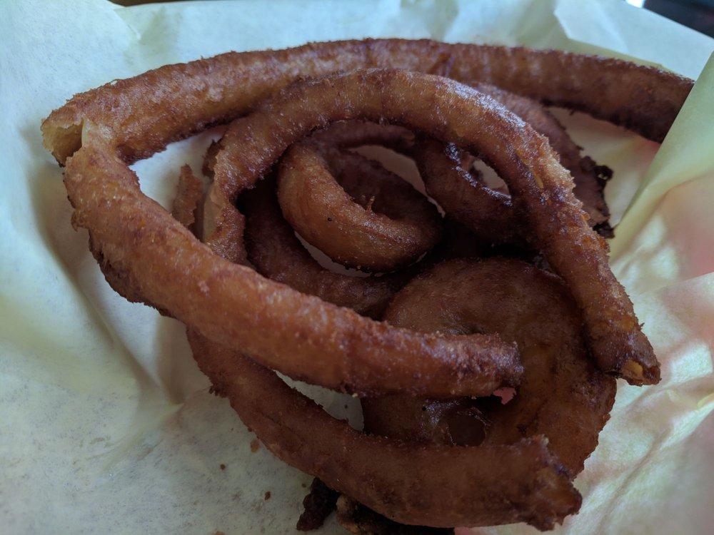 Order Basket of Onion Rings food online from Big Kahunas Pizza N Stuff store, Imperial Beach on bringmethat.com