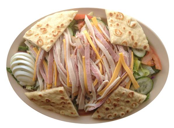 Order Chef Salad food online from Angelo 6 Burger store, Upland on bringmethat.com