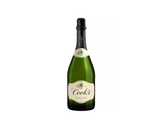 Order Cook's Extra Dry Champagne 750ml | 12% abv food online from Pink Dot store, Lemon Grove on bringmethat.com