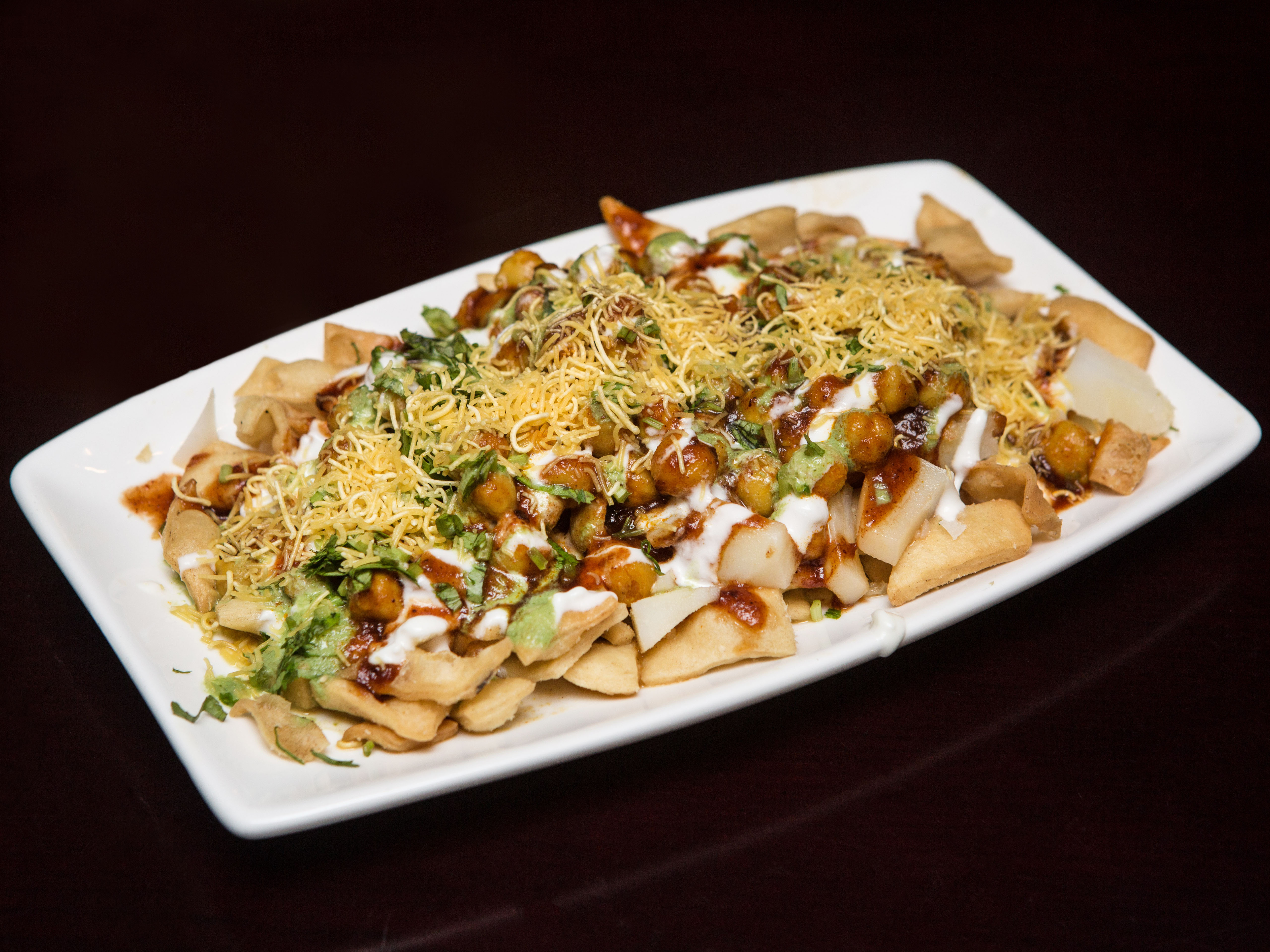 Order Aloo Papri Chaat food online from Anand Indian Cuisine store, New York on bringmethat.com