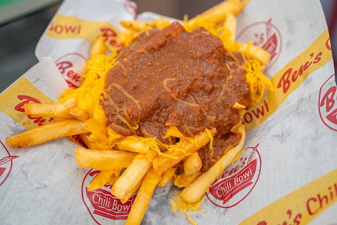 Order Beef Chili Cheese Fries food online from Ben's Chili Bowl store, Washington on bringmethat.com