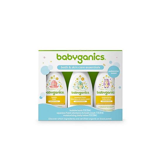 Order Babyganics® Bath and Skincare Essentials in Chamomile Verbana (Set of 3) food online from Buybuy Baby store, Pleasant Hill on bringmethat.com
