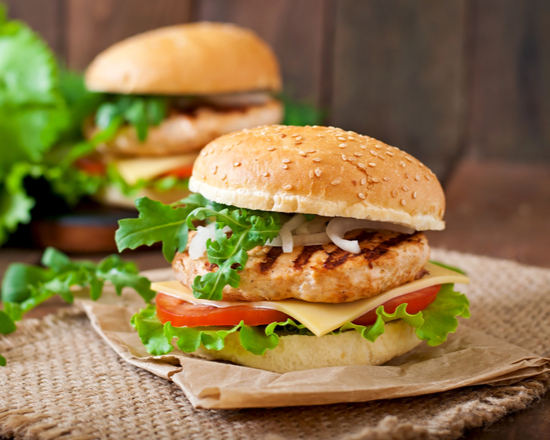 Order Grilled Chicken Burger food online from Stan Burger Bar store, Jeanette on bringmethat.com