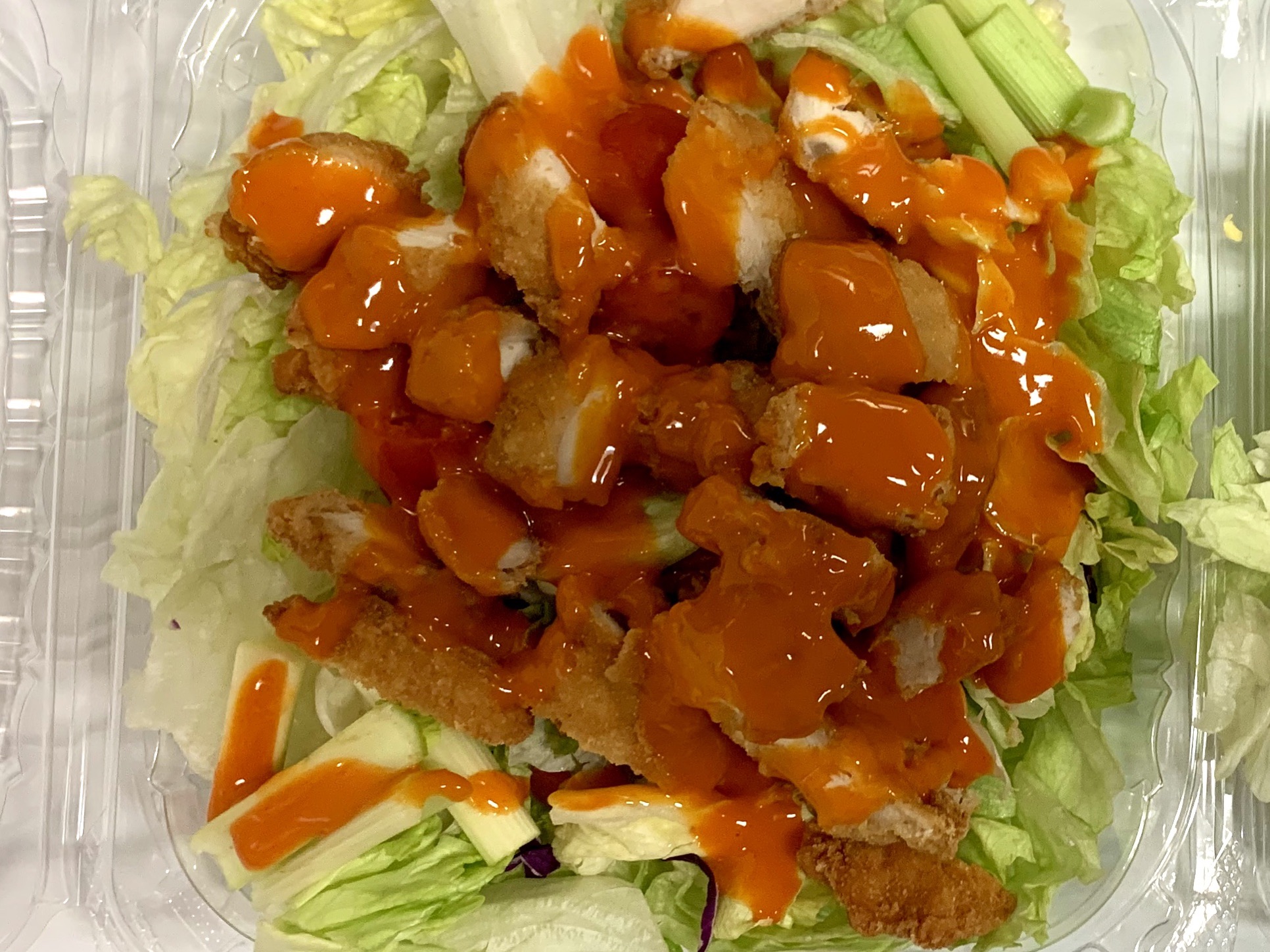 Order Buffalo Chicken Salad food online from Burgerxpress store, North Chili on bringmethat.com