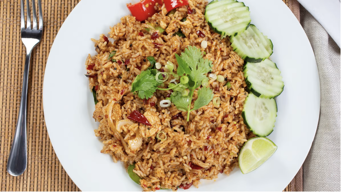 Order F-2 BasilFried Rice food online from Pad Thai store, Chino on bringmethat.com