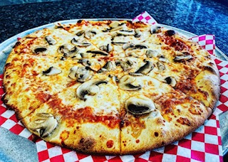Order Mushroom Pizza food online from Station Pizza store, Philadelphia on bringmethat.com