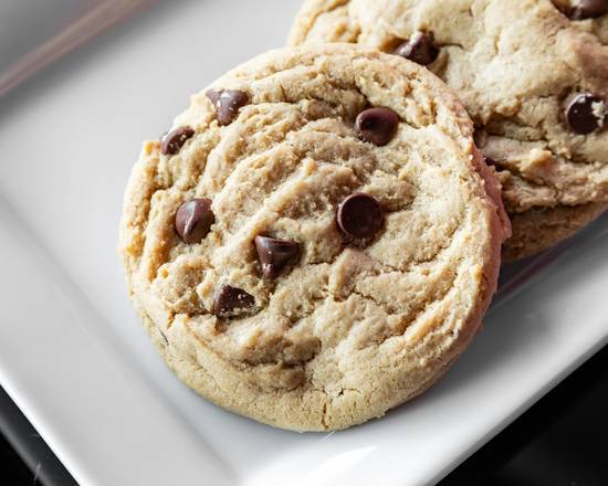 Order Chocolate Chip Cookies (12 pcs) food online from Cretia Cakes store, Indianapolis on bringmethat.com