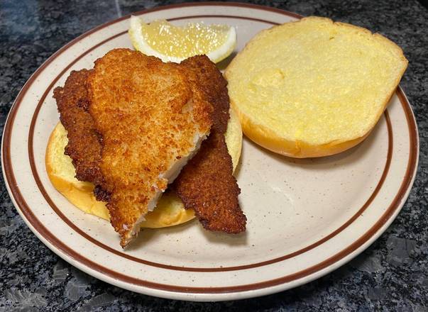 Order Flounder Fish Filet Sandwich food online from Jim Dandys of Rutherford store, Rutherford on bringmethat.com